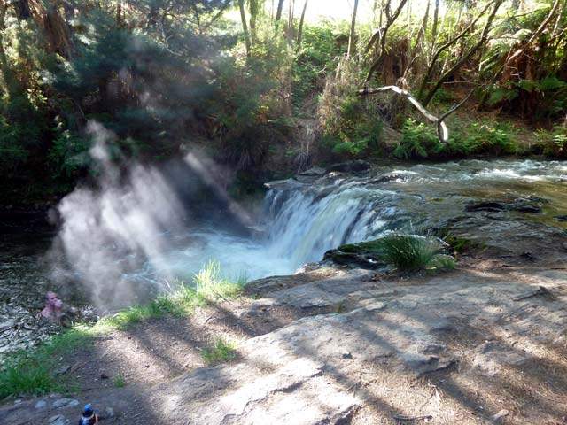 Hot Springs Waterfall Creek